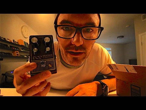 DOD Meatbox Subsynth Pedal Review | Vlog #49
