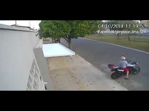 Poor Woman Gets Accidentally Trapped Inside Garage as Biker Heads Off