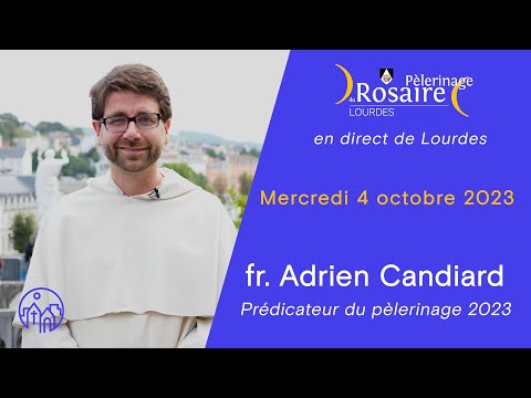 Frère Adrien Candiard commente sa prédication de la messe d’ouverture du Rosaire 2023