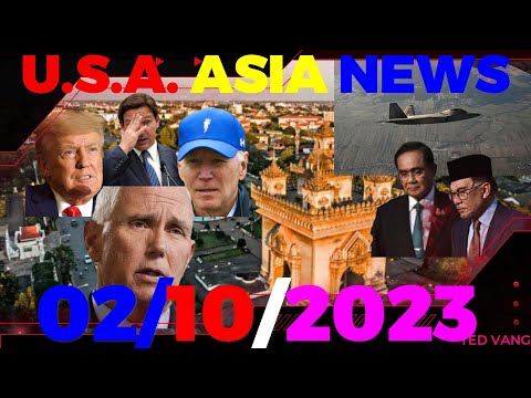 TOP USA & ASIA NEWS - THAM XOV XWM TEB CHAWS MEKAS & ASIA TSHIAB HNUB NO 02/10/2023
