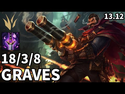 Graves Jungle vs Nunu & Willump  - EUW Master | Patch 13.12