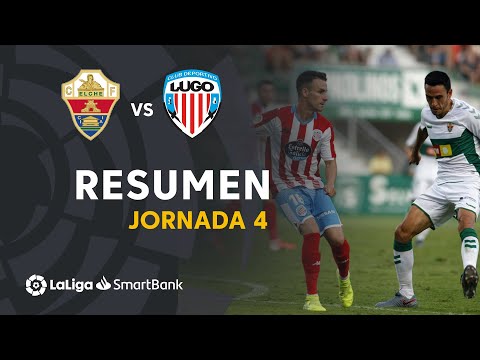 Highlights Elche CF vs CD Lugo (1-1)