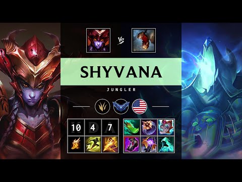 Shyvana Jungle vs Fiddlesticks - NA Diamond Patch 25.12