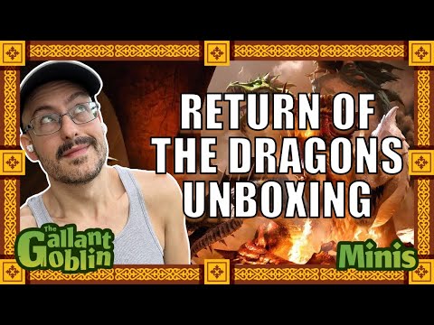 Return of the Dragons Unboxing - Icons of the Realms - D&D Minis - WizKids Games