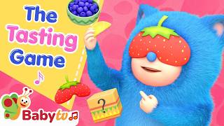 Billy & Bam Bam’s Tasting game! 🍓😋 Who will guess the flavor? | BabyTV Kids Cartoons