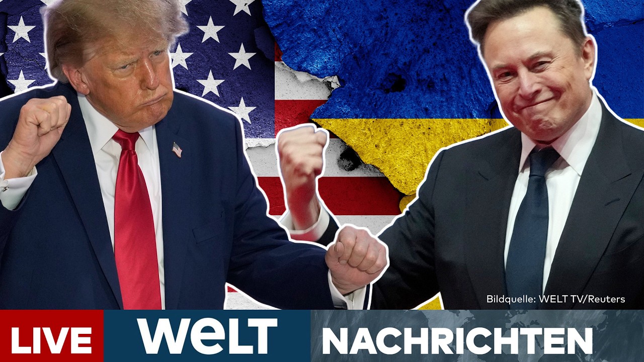 PUTINS KRIEG: Trump und Musk spielen Starlink-Pingpong und in der Ukraine sterben Menschen | LIVE