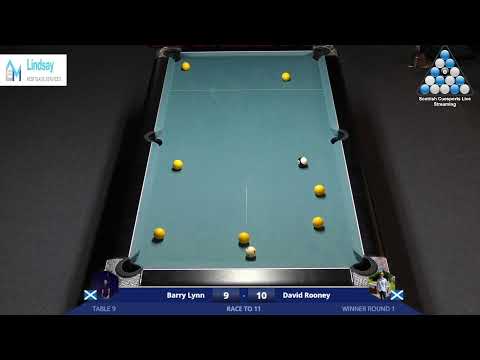 Ayrshire Open Friday - Irvine 8 Ball Draw Table 9