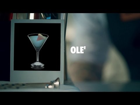 OLE' DRINK RECIPE - HOW TO MIX