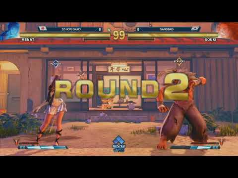 EVO JAPAN 2018 SFV:AE SCARZ|SAKO(Menat) vs SandBag(Akuma)