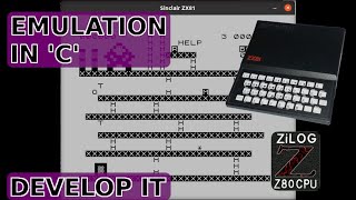 Emulating a Sinclair ZX81 & Z80 CPU Using Only ANSI C