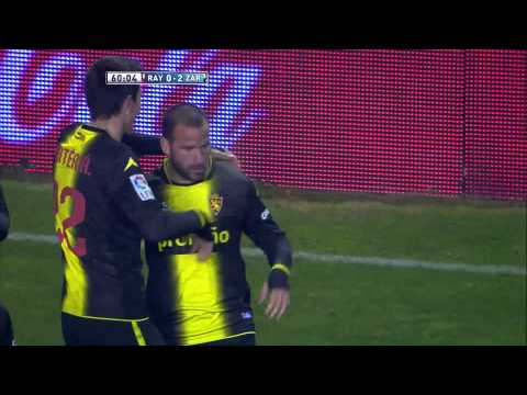 La Liga | Gol de Apoño (0-2) en el Rayo Vallecano - Real Zaragoza | 10-12-2012 | J15