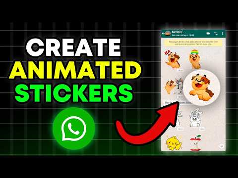 How To Create Animated Stickers On WhatsApp (NEW 2025 Easy Guide!)