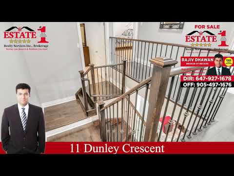 11 Dunley Crescent, Brampton-VIRTUAL TOUR