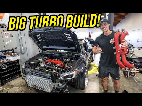 Installing BRZ Intake Manifold on a 2015+ WRX! | WRX Big Turbo Build Ep. 1