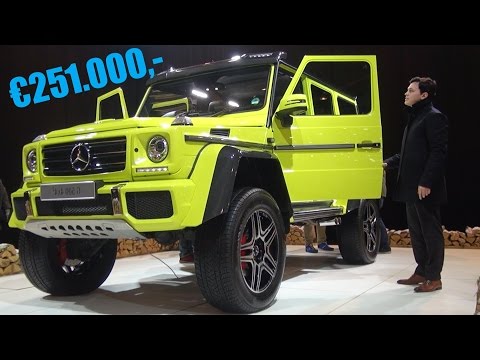 Mercedes Benz G500 4x4 Squared - Review Full Interior Exterior
