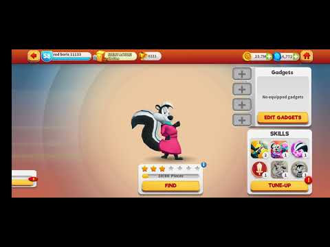 game looney tunes unlock gentleman pepe space 5D gamer