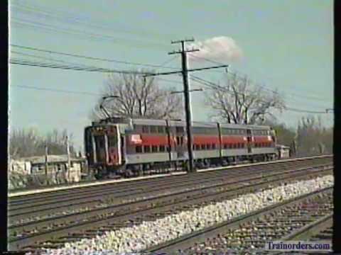 Classic Railroad Series 656 - Illinois Central Mainline in Chicago Spring 1991