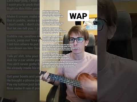 WAP - Cardi B, Megan Thee Stallion | Baritone Ukulele Cover