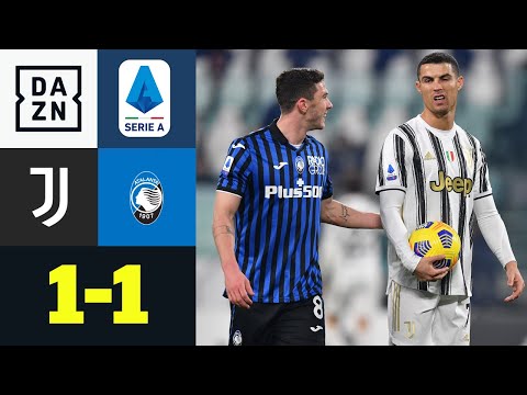 Chiesa aus der Distanz - CR7 vergibt vom Punkt: Juventus - Atalanta 1:1 | Serie A | DAZN Highlights