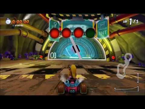 Crash Team Racing: Nitro Fueled - Roo's Tubes Time Trial 1:15:83