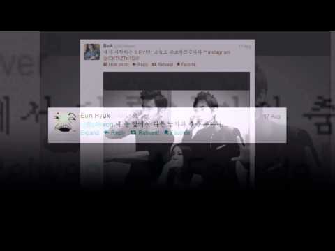 HyukBoA moment # 6 - Eunhyuk jealous because BoA dancing with another man