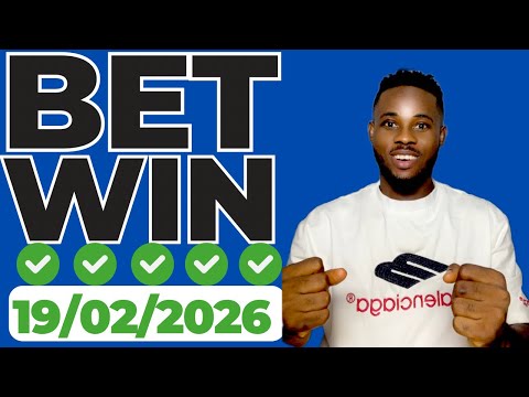 Football Predictions Today 19/02/2026 | Expert Soccer Tips & Betting Picks
