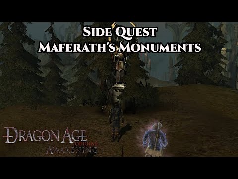 Dragon Age: Origin - Awakening | Side Quest - Maferath's Monuments