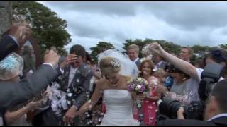 preview picture of video 'The Wedding of Bryn & Rebecca, The Meifod'