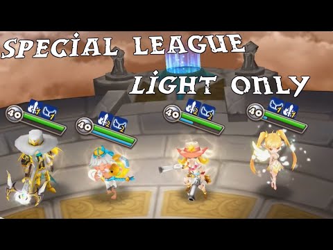 Using Only Fun Light Monsters In Special League       Summoners War
