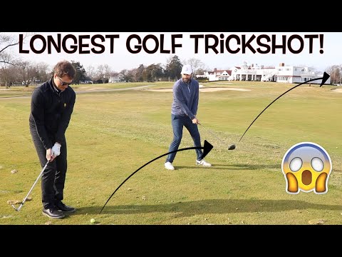 World Record Longest Golf Trickshot Assist | World Record Club