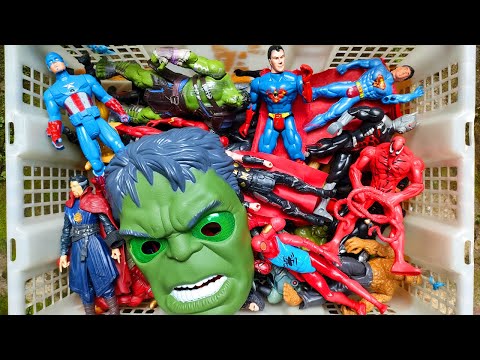RED-GREEN HULK VS TEAM SPIDER-MAN - EPIC SUPERHEROES WAR