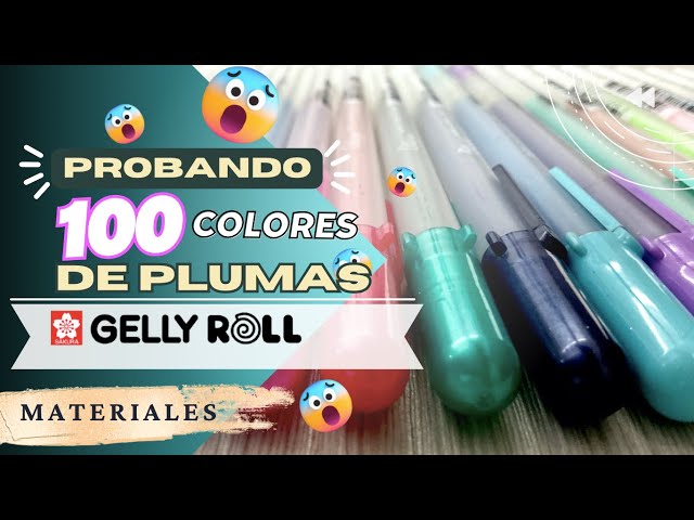 Vídeo relacionado con SAKURA Gelly Roll Stardust Bolígrafos de gel con purpurina Set de 12, Colores surtidos con purpurina | Bolígrafos para escribir, dibujar, escribir en un diario y rotular