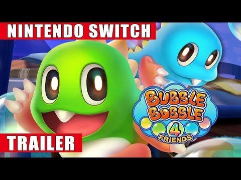 Bubble Bobble 4 Friends - Nintendo Switch Announcement Trailer