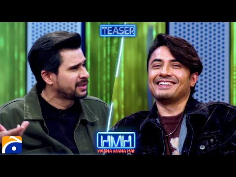 Ali Zafar (Pakistani Singer-Songwriter/Actor) in Hasna Mana Hai with Tabish Hashmi | TEASER