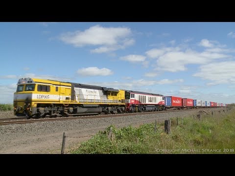 Progress Rail LDP005 Leading 7922V SCT/SBR Container Train (13/9/2018) - PoathTV Australian Railways