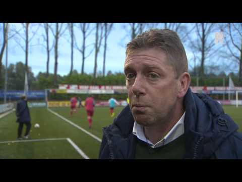 Ton van Bremen na afloop van Barendrecht - Capelle