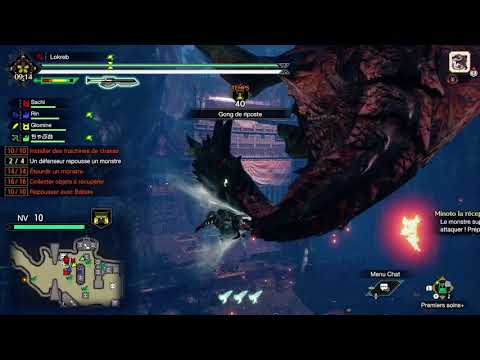 MHR Clip: Cancelling Apex Rathalos Super Attack.