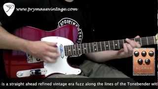Video thumbnail for Basic Audio Scarab Deluxe Fuzz by Prymaxe