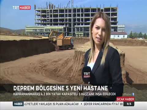Kahramanmaraş’a 5 Yeni Hastane Yapılıyor TRT HABER/05.10.2023