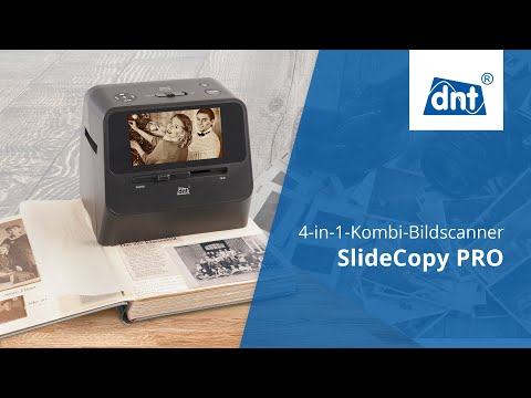 dnt 4-in-1 Kombi-Bildscanner SlideCopy PRO (DNT000015)