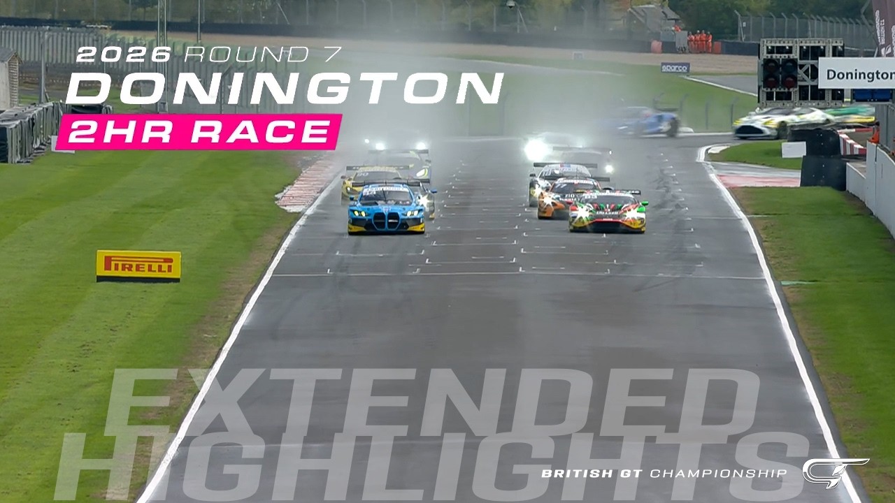 Extended Highlights | Race | Donington Park | British GT 2026