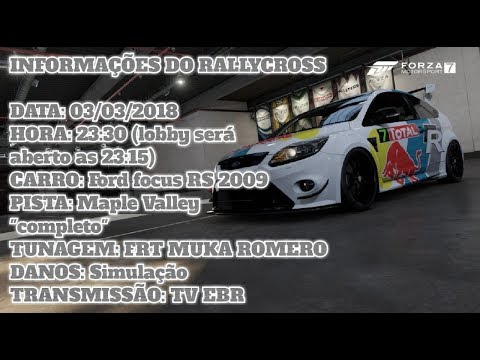 Forza Motorsport 7 - Desafio  de  Rally Cross ( Ford Focus ) - Maple Valley - 03/03/2018