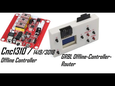 Offline Controller.Steuerung mit GRBL 1.1 realisieren.Tips/Tricks um das Ganze zum laufen zu bringen