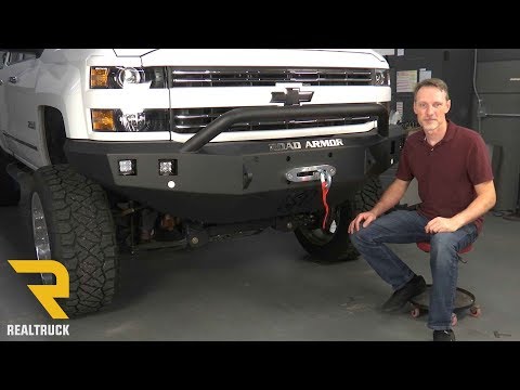 How to Install Road Armor Stealth Prerunner Front Bumper on a 2015+ Chevy Silverado 2500