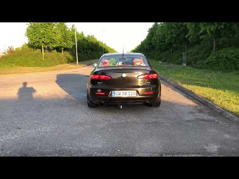Alfa 159 2.4 With Wizard exhaust and decat