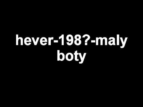 Hever - Hever - Malý boty