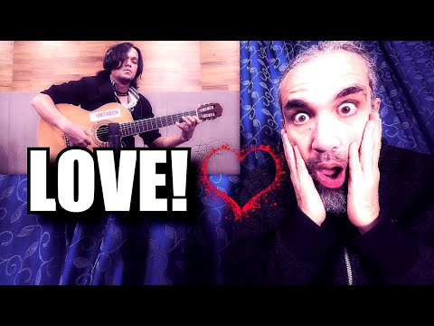 FAY EHSAN REACTION to "CORAZON" Original Song Pop Flamenco Live Guitar.