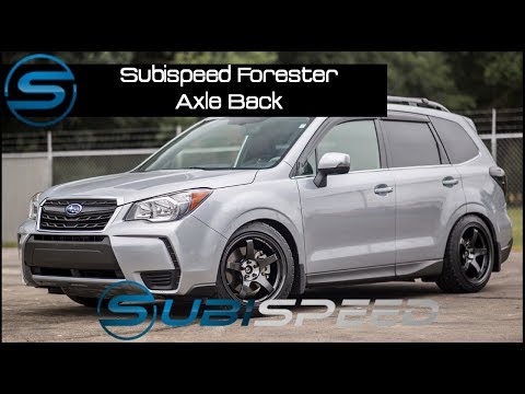 Subispeed - 2014+ Forester Axle Back