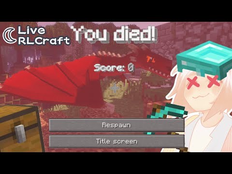 Skill Issue SMP | Playing RLCraft - Minecraft | VTuber EN