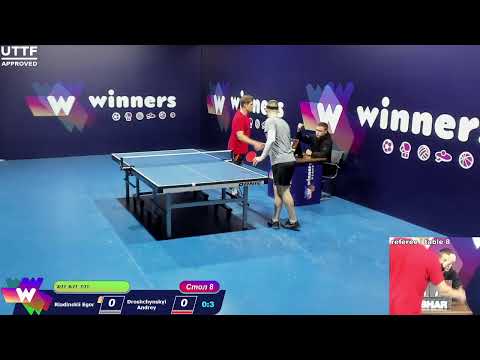 Riadinskii Egor - Droshchynskyi Andrey WINners CUP Table Tennis 8 12.12.2020 20:15